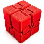 Antistresová kostka Infinity Cube Svíčkománie3D Červená pastelová – Zboží Mobilmania