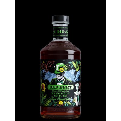 Old Bert Kingston Spiced 40% 0,7 l (holá láhev) – Zboží Dáma