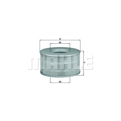 MAHLE ORIGINAL Vzduchový filtr LX1641 – Hledejceny.cz