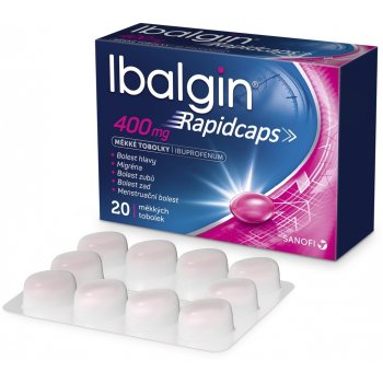 IBALGIN RAPIDCAPS POR 400MG CPS MOL 20