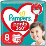 PAMPERS Active Baby 8 32 ks – Zboží Dáma