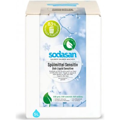 Sodasan tekutý prostředek na nádobí, sensitive 5 l – Zboží Mobilmania