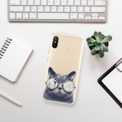 Pouzdro iSaprio - Crazy Cat 01 - Xiaomi Mi A2 Lite