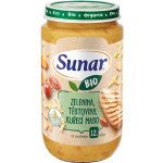 Sunar BIO Zelenina těstoviny kuřecí maso 12m+ 235 g – Zboží Dáma