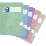 Oxford Školní sešit PASTEL 544 A5 linkovaný 8 mm – Zboží Dáma