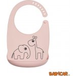 Done by Deer silikonový bryndáček Deer Friends růžový – Zboží Mobilmania