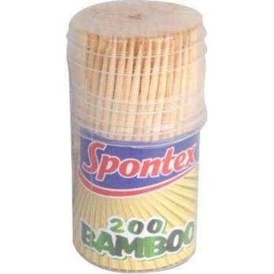 Spontex Bambusová párátka 200ks – Zboží Dáma