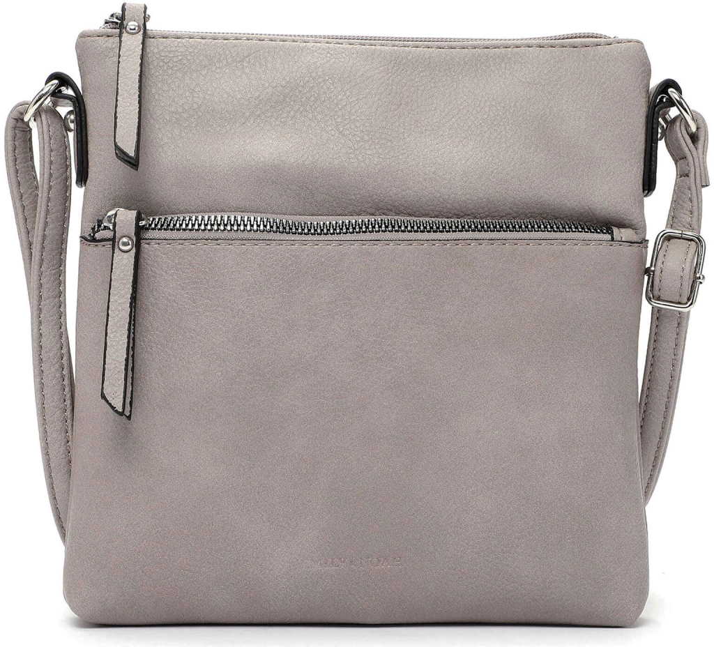 Emily & Noah dámská crossbody kabelka Emmas šedá