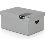 Karton P+P Krabice lamino velká PASTELINi šedá 35,5 x 24 x 16 cm 7-00821 Šedá – Zboží Živě