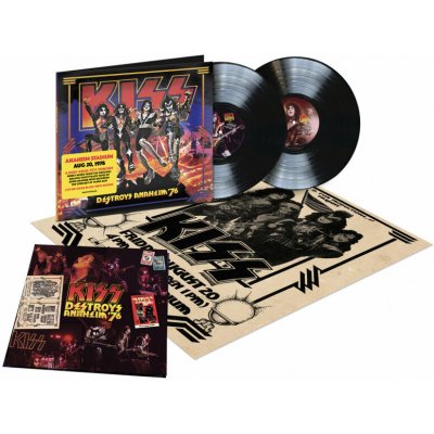 Kiss - Destroys Anaheim '76 (Special Edition) 2 LP – Sleviste.cz
