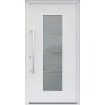 ARON vchodové dveře 3141-1 bílé 100 x 200 cm L – Hledejceny.cz