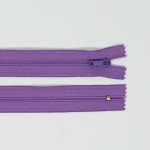 Spirálový zip, šíře 3 mm, délka 50 cm, fialová – Hledejceny.cz
