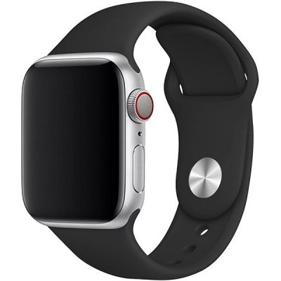 Eternico Essential pro Apple Watch 42mm / 44mm / 45mm solid black M-LAPW-AWESSBKL-42 – Zboží Živě