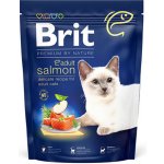 Brit Premium by Nature Cat Adult Salmon 0,3 kg – Hledejceny.cz