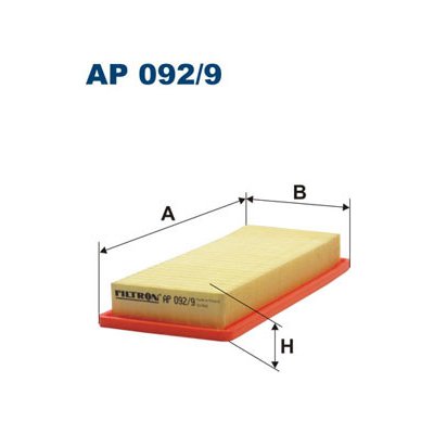 Vzduchový filtr FILTRON AP 092/9 – Hledejceny.cz