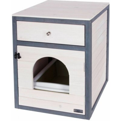 Kerbl Ida Multifunkční skříňka pro kočky na záchod pelíšek 45 x 58 x 60 cm – Zboží Mobilmania