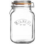 Kilner sklenice s klipem hranatá 1500 ml – Zboží Mobilmania