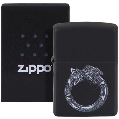 ZIPPO schwarz matt collor"Celtic Dragon" – Hledejceny.cz