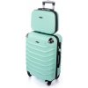 Cestovní kufr Rogal Premium zelená 65l, 100l