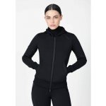 Equestrian Mikina Maximilian Arctic Zip Hoodie dámská černá – Zboží Dáma