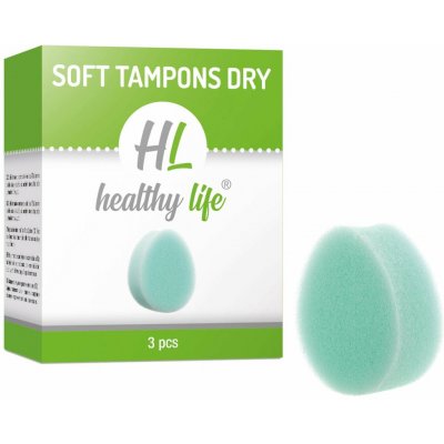 Healthy Life Tampon Soft Dry 3 ks – Zboží Dáma