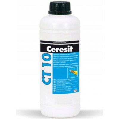 CERESIT CT10 Silikonová impregnace pro spáry i dlažby 1 l – Hledejceny.cz