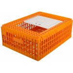 Olba Plastová přepravka pro drůbež horní dvířka 77 x 57 x 29 cm – Zboží Dáma