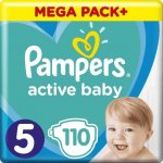 Pampers Active Baby 5 110 ks – Zbozi.Blesk.cz