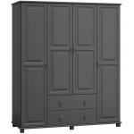 Ami nábytek 4Dč2 šířka 180 borovice šedá – Sleviste.cz