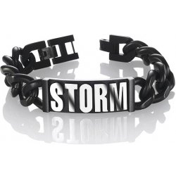 STORM 9980223/SL 3D Tag Bracelet Slate náramek - Nejlepší Ceny.cz