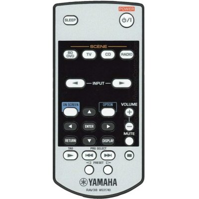 Dálkový ovladač Yamaha RAV38, HTR-6295, RX-V2065, WS31740 – Zboží Mobilmania