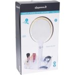 Excellent Kosmetické zrcátko s LED osvětlením a organizérem 18 x 34,5 cm KO 170488360 – Sleviste.cz