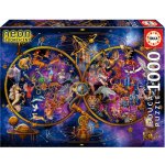 EDUCA Svítící Souhvězdí 1000 dílků – Zboží Dáma