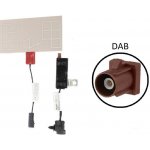 CAL-7677951 Calearo Anténa fólie DAB aktivní fantom – Zboží Živě