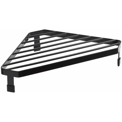 Černá kovová rohová police Yamazaki Tower 30 cm – Hledejceny.cz