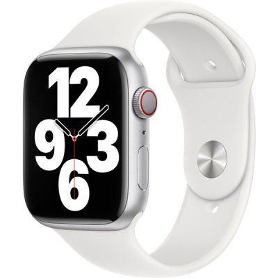 Apple Watch 45mm bílý sportovní řemínek MP7F3ZM/A – Zboží Mobilmania