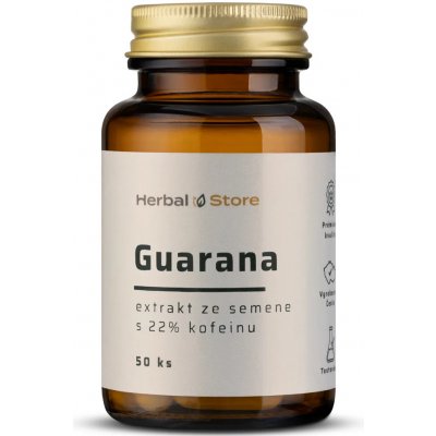 Guarana kapsle extrakt ze semene s 22% kofeinu 50 kapslí – Hledejceny.cz