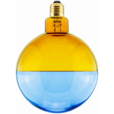 Segula 55123 LED Illusion Globe 145 2tones žlutá modrá E27 6 W (26 W) 260 Lm 1900 K – Hledejceny.cz
