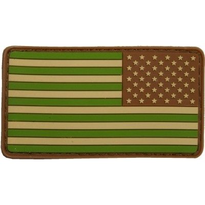 3D nášivka vlajka USA otočená Multicam Jackets to go – Hledejceny.cz