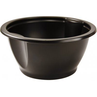 Bokama Plastová zatavovací miska na polévku PP 640 ml kulatá černá O149 mm – Zboží Mobilmania