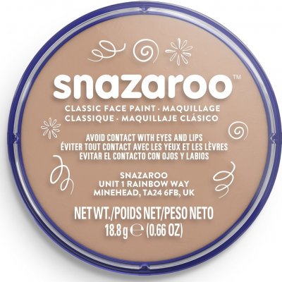 Snazaroo barva na obličej 18 ml Béžová Barely Beige – Zboží Mobilmania