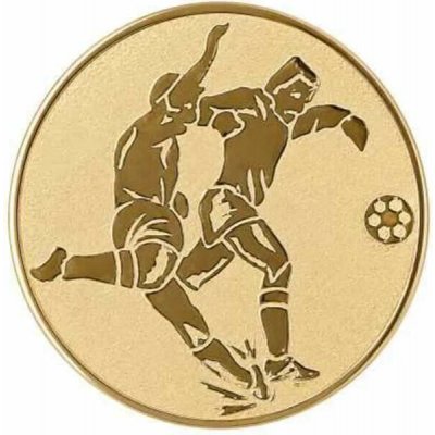 Emblém 50mm "Fotbal" zlatý 1065008 – Hledejceny.cz
