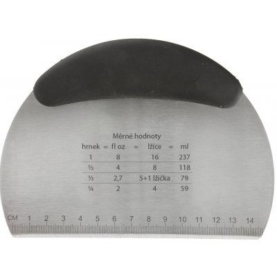 ORION Nerezová kuchyňská špachtle s měrkou – Zboží Dáma