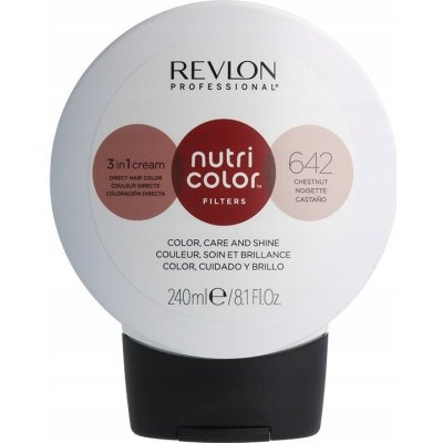 Revlon Nutri Color Filters Barevná maska na vlasy 642 Chestnut 240 ml – Zboží Mobilmania