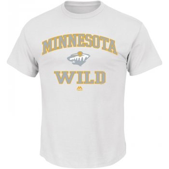Majestic tričko Minnesota Wild Color Pop white