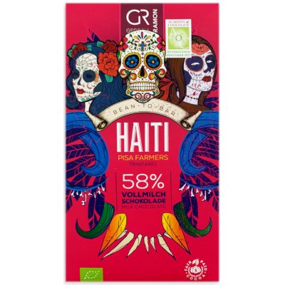 GR Haiti 58% BIO mléčná 50 g