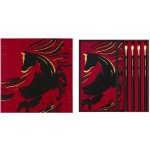 Moleskine Horse Wood sada zápisníku a 4 tužek 1331/1717262 – Zboží Živě