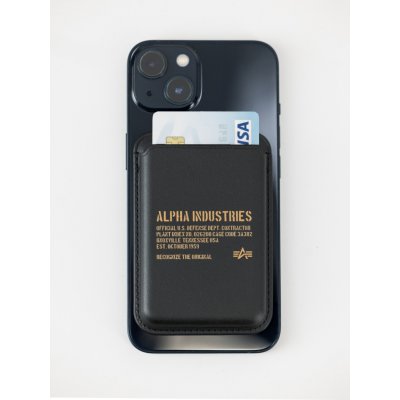 Alpha Industries Magnetické pouzdro na karty RFID Phone Card Holder černé – Hledejceny.cz