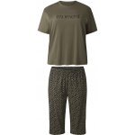 esmara Dámské pyžamo khaki/černá – Zboží Dáma