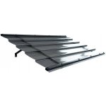 Covernit vchodová stříška Diamant T-150 150 x 954 cm antracit / šedá – Zboží Mobilmania